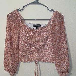 Small size Pink crop top
